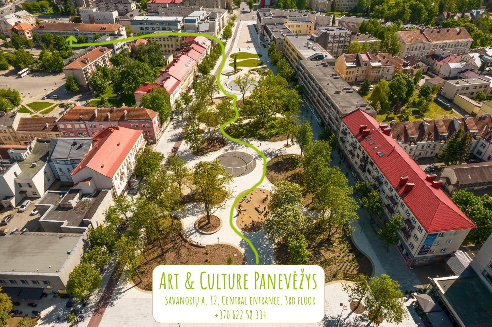 Art & Culture Panevezys Hostel ภายนอก รูปภาพ